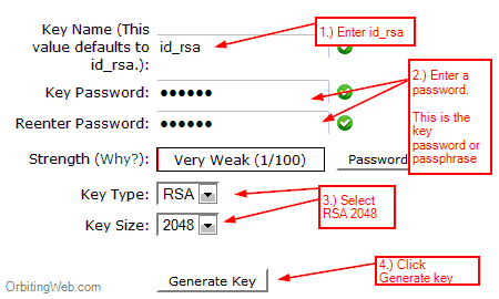 Generate ssh public key from private key